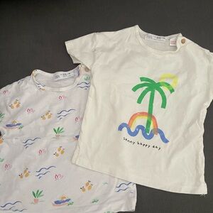 Zara Short Sleeve Shirt 9-12 Months